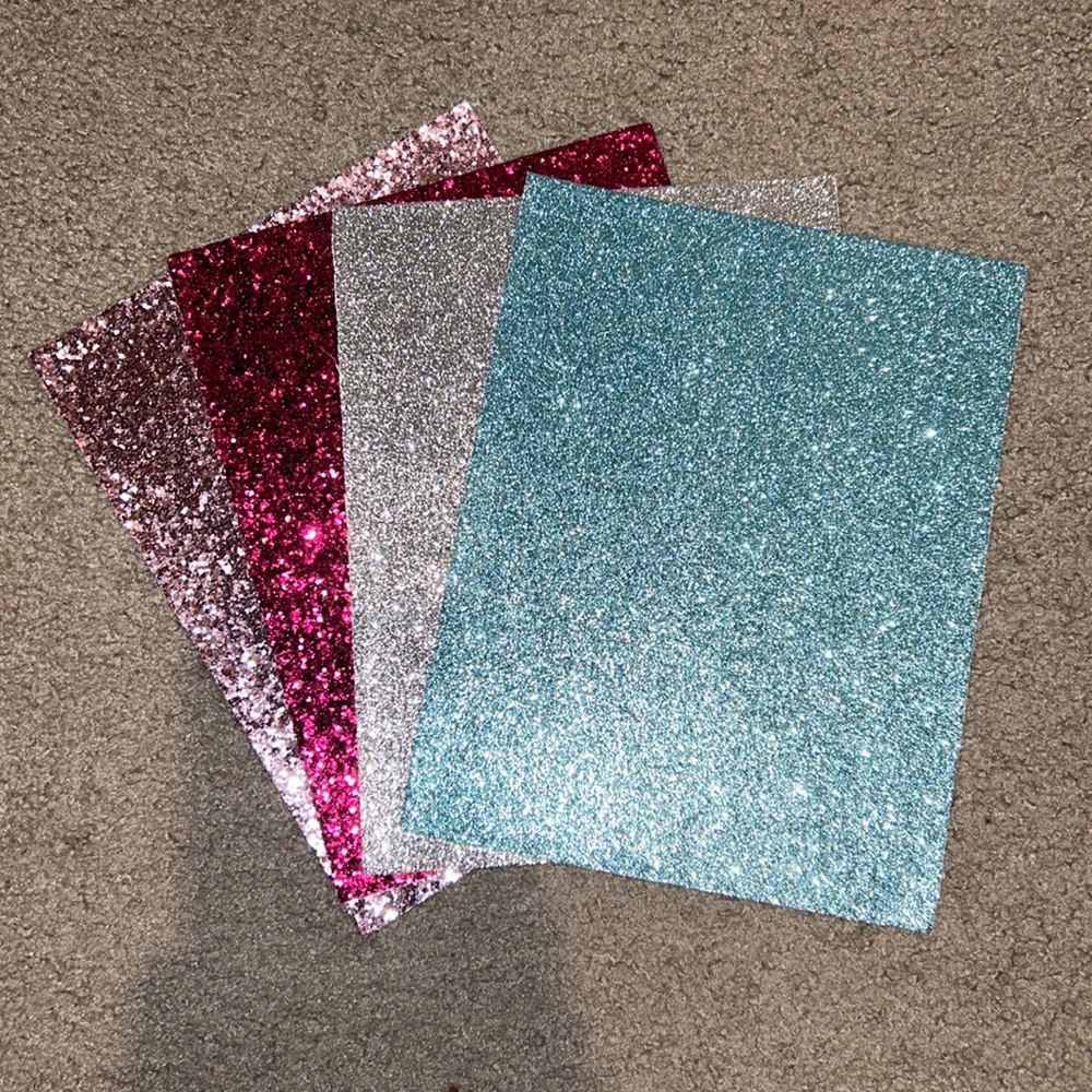 Glitter Faux leather